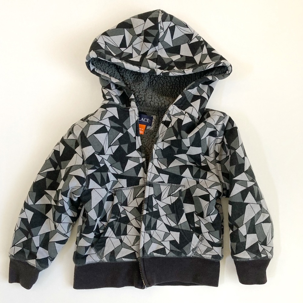 Boys Fleece Lined Hoodie - Picture 1 of 5